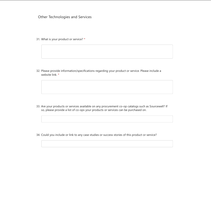 Alternative Fuels Vehicle & Technologies Vendor Inventory Form - Page 11/12