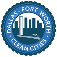 Decorative  Dallas Fort Wrth Clean Cities Official Logo
